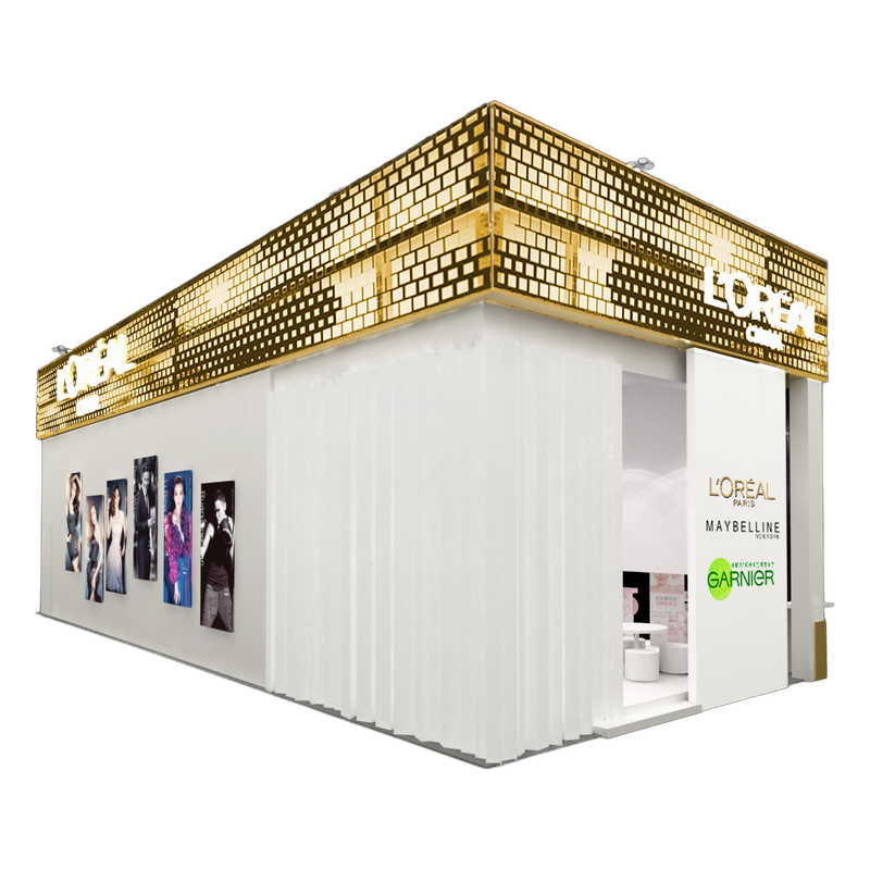 LOREAL Cosmetics Store Fixture