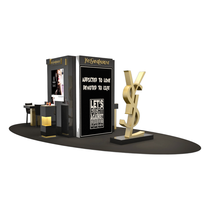 YSL Cosmetics Counter Display